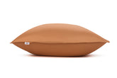 Kussensloop Satinado Cognac Brown - 100% Katoen-Satijn